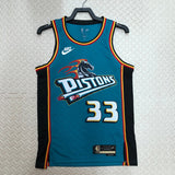 NBA Jerseys' 23 Pistons Retro No. 33, Hill