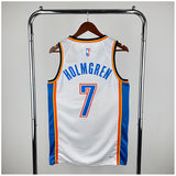 NBA Jerseys Season 23, Thunder, White No. 7, Holmgren