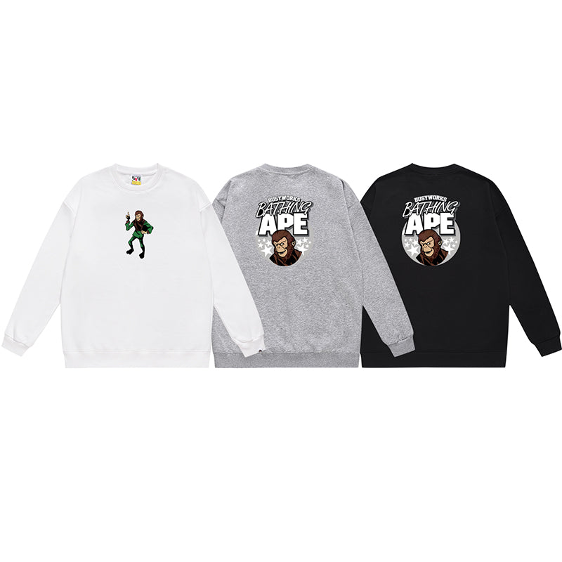 Bathing ape Crew neck sweatshirt