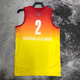 NBA Jerseys Season 23, All-Star, Yellow No. 2, Alexander