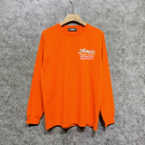 Amiri long sleeve shirts wine glass letterprinting