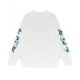 Amiri long sleeve shirts overlapping letter dragon printing