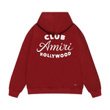 Amiri hoodie hollywood club printing