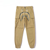 Bathing Ape Pants Shark Head Couple Casual Leggings
