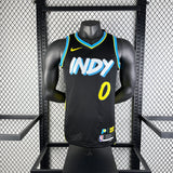 NBA Jerseys 24 season, Pacers, City Edition No. 0, Halliburton