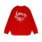 Amiri long sleeve shirts california hollywood letterprinting