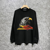 Amiri long sleeve shirts eagle printing