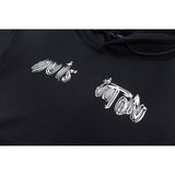 Autumn logo hooded print men's