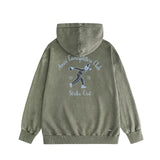 Amiri washed hoodie AMIRI large washed old print