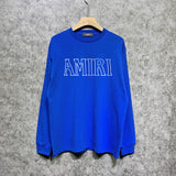 Amiri long sleeve shirts bevel letterprinting