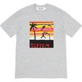 Men T-shirts 21SS Dunk Tee Flying Dunk Slam Dunk Seaside Coconut Rainbow Loose Short Sleeve Crew Neck