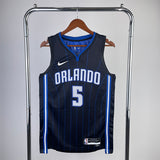NBA Jerseys Season 23 Magic, Black Stripe No. 5, Bancero