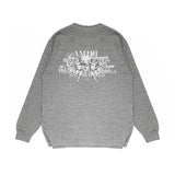 Amiri long sleeve shirts letter angel ball printing