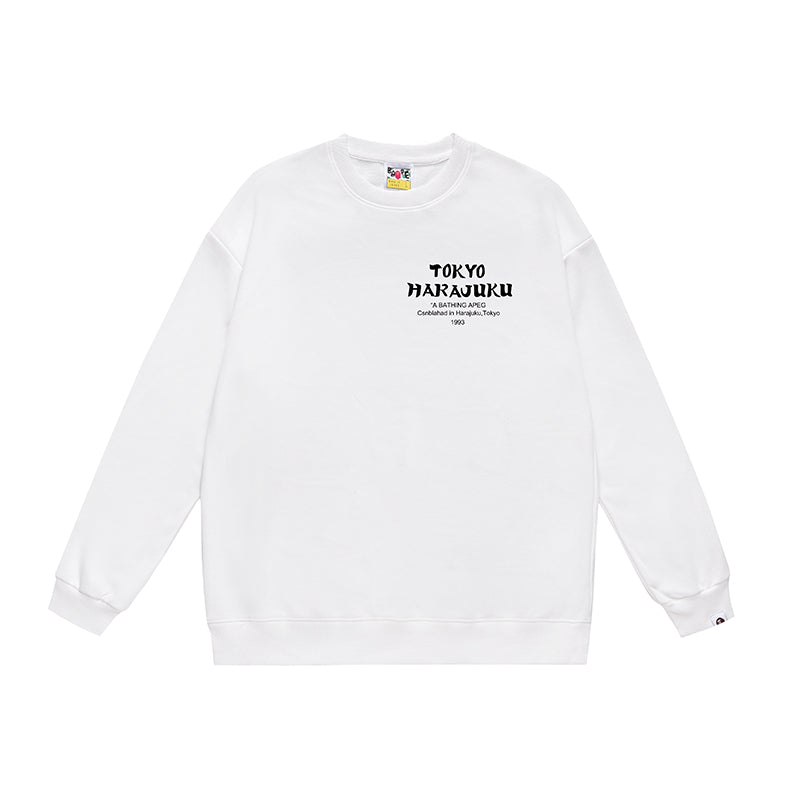 Bathing ape Crew neck sweatshirt