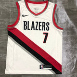 NBA Jerseys Season 21, Blazers, Home, White No. 7, Roy