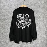 Amiri long sleeve shirts morning glory printing