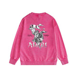 Amiri washed sweatshirt MA printed washed old