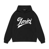Amiri hoodie with flowing letter print