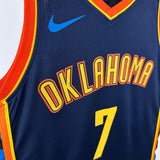 NBA Jerseys Season 25, Thunder, City Edition No. 7