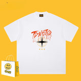 Drew T Shirts Short Sleeve Earth Print T-shirt