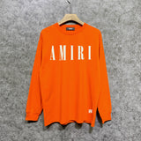 Amiri long sleeve shirts classic letter spider print