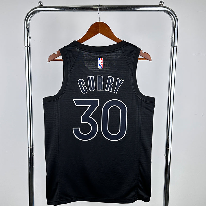 NBA Jerseys Warriors, Black, Honor 30, Curry