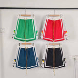 Rhude Shorts Sunset Theme Casual Color Matching Shorts Beach Shorts