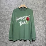 Amiri long sleeve shirts hollywood rose printing