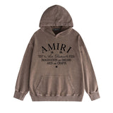 Amiri washed hoodie little spider la&xa washed distressed printing