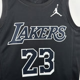 NBA Jerseys Lakers, Black, Glory 23, James