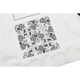 C.e sweatshirt autumn winter c.e creative pattern round neck pullover sweatshirt