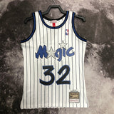 NBA Jerseys MN hot-pressed retro jersey: SW Magic '94 season, white No. 32, O'Neal