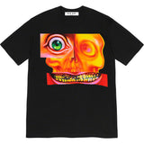 Men T-shirts 21FW Face Tee Artist Skull Grimace, Short Sleeve T-Shirt