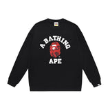 Bathing ape Crew neck sweatshirt