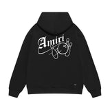 Amiri hoodie bowling print