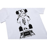 C.e t shirts creative clothes pattern round neck pullover short sleeve men and women