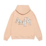 Amiri hoodie overlapping letter print