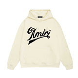 Amiri hoodie with flowing letter print