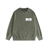Amiri washed sweatshirt hollywood art word printing washed and distressed