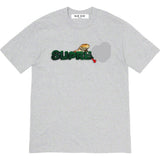 Mens T-shirts 21SS Lizard Tee Lizard Lawn LOGO Short Sleeve T-Shirt Tide Loose