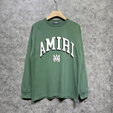 Amiri long sleeve shirts spider projection printing