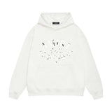 Amiri hoodie damaged little spider la&ca print