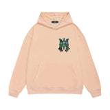 Amiri hoodie waist flower camouflage letterprinting