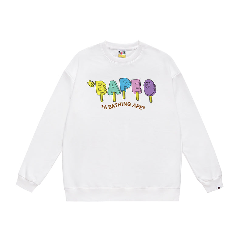 Bathing ape Crew neck sweatshirt