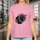 Baseball T-Shirts Casual Couple Tops