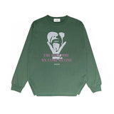 Amiri long sleeve shirts tongue printing