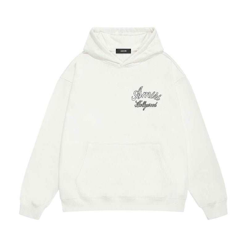 Amiri hoodie letter padded print