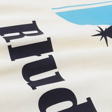 Rhude T Shirt Sunset Classic Alphabet Print Short Sleeve T-Shirt