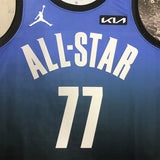 NBA Jerseys 23 season, All-Star, Blue 77, Doncic