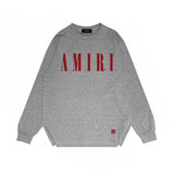 Amiri long sleeve shirts classic letter spider print